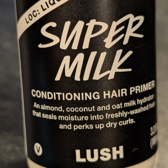 Lush Super Milk Conditioning Hair Primer 3.3 oz Bottle - Picture 4 of 6